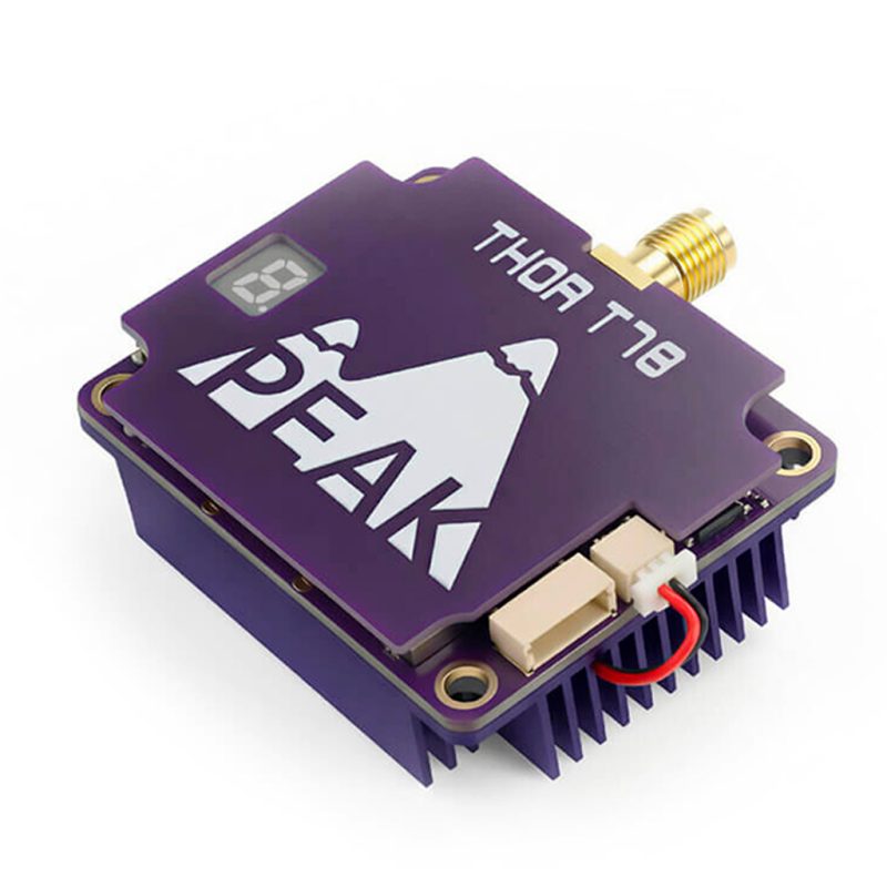 Відеопередавач PeakFPV THOR T78 7.2-8G 3W VTX