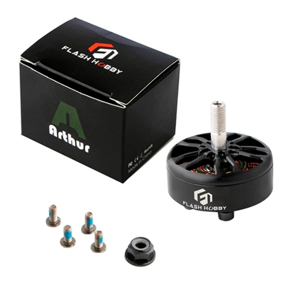 Мотор Flash Hobby Arthur A2807 1300KV - Зображення 3